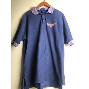 Vintage SWINGSTER Texaco Grand Prix Of Houston Polo Shirt Size XL